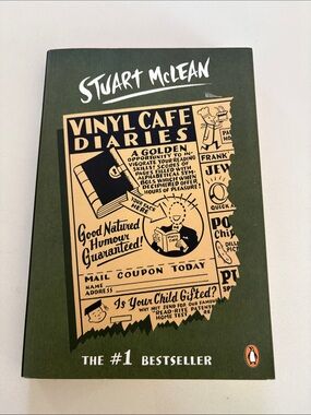 Stuart McLean "Vinyl Cafe Diaries" Paperback Book